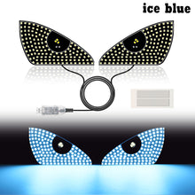 Load image into Gallery viewer, 2Pcs Car LED Eyes Decorative Light Rear Window Warning Light Red Devil Eye Atmosphere Light Auto Decoration Accessories
