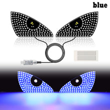 Load image into Gallery viewer, 2Pcs Car LED Eyes Decorative Light Rear Window Warning Light Red Devil Eye Atmosphere Light Auto Decoration Accessories

