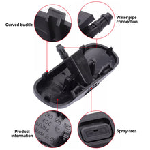 Load image into Gallery viewer, 2Pcs Car Front Windshield Glass Washer Wiper Water Spray Nozzles for Passat B6 B7 CC Caddy Golf 6 MK6 MK5 Tiguan Audi A1 A3 A4 A5 A6 A7 A8 Q3 Q5 Q7
