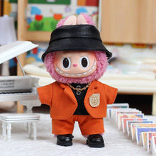 Load image into Gallery viewer, Miniature Rogue-chic Suit Set for 17cm Labubu Dolls Cute DIY Doll Clothes Fashion Accessories Lovely Outfit Gifts for Girls Friends
