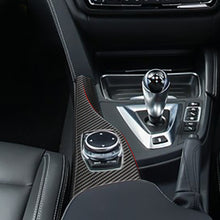 Load image into Gallery viewer, Carbon Fiber Car Multimedia Button Panel Trim Cover Performance Car Accessories For BMW 3 4 Series 3GT Only For Right Hand Driver
