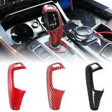Load image into Gallery viewer, Car Carbon Fiber Texture Gear Shift Panel Frame Gear Knob Cover Head Trim for BMW F20 F21 F22 F23 F30 F31 GT F34 F35 F32 F33 F36 F10 F18 GT F07 F06 F12 F13 X3 X4 X5X6 Only RHD
