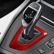 Load image into Gallery viewer, Car Carbon Fiber Gear Shift Frame Trim For BMW 1 2 3 4 5 6 Series F20 F21 F22 F23 F30 F31 GT F34 F35 F32 F33 F36 F10 F18 GT F07 F06 F12 F13 X3 X4 X5 X6
