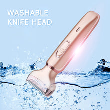 Load image into Gallery viewer, 2 In 1 Epilator Electric Lady Shaver Body Hair Painless Removal Cordless Trimmer Razor Face Leg Armpit Bikini Hand Pubic Shaver Razor Gifts For Women
