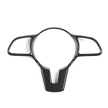 Load image into Gallery viewer, Car Steering Wheel Button Frame Trim Cover Carbon Fiber Bright Black for Mercedes Benz A B C E GLC GLA CLA GLS GLE EQC GLB
