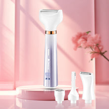 Load image into Gallery viewer, 4In1 Advanced Digital Display Electric Epilator Razors for Sensitive Skin Bikini Trimmer Face Shavers Hair Removal Waterproof For Lady
