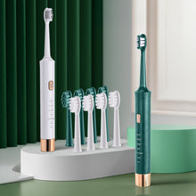 Load image into Gallery viewer, Sonic Electric Adult Toothbrush Battery Life 35 Day USB Rechargeable IPX7 Waterproof Toothbrushes High Frequency Cleaning 6 Cleaning Modes
