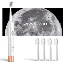 Load image into Gallery viewer, Sonic Electric Adult Toothbrush Battery Life 35 Day USB Rechargeable IPX7 Waterproof Toothbrushes High Frequency Cleaning 6 Cleaning Modes

