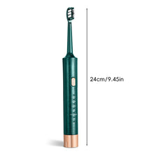 Load image into Gallery viewer, Sonic Electric Adult Toothbrush Battery Life 35 Day USB Rechargeable IPX7 Waterproof Toothbrushes High Frequency Cleaning 6 Cleaning Modes
