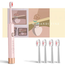 Load image into Gallery viewer, Sonic Electric Adult Toothbrush Battery Life 35 Day USB Rechargeable IPX7 Waterproof Toothbrushes High Frequency Cleaning 6 Cleaning Modes
