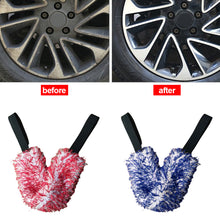Load image into Gallery viewer, Car Wheel Wash Towel Tires Wiping Towel Wheel Hub Cleaning Rag Long Strap Tires Detailing For Automotive Cars Maintenance
