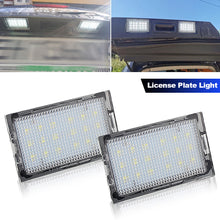 Load image into Gallery viewer, 1PC/2Pcs Car LED License Plate Lights Number Plate Lamp Replacement Canbus Error Free Car 12V Light For Land Rover Discovery Freelander LR2 LR3 LR4
