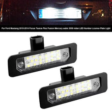 Load image into Gallery viewer, 1PC/2Pcs Car LED License Plate Lights Number Plate Lamp Replacement Light For Ford Flex Taurus Mustang Focus Fusion Edge MKS MKT MKX MKZ Milan Sable ﻿
