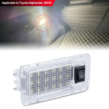 Load image into Gallery viewer, 1PC Car LED License Plate Lights Number Plate Lamp Trunk Light Light Replacement 12V Light For Toyota RAV4 MK5 Prius Siena Venza
