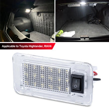 Load image into Gallery viewer, 1PC Car LED License Plate Lights Number Plate Lamp Trunk Light Light Replacement 12V Light For Toyota RAV4 MK5 Prius Siena Venza
