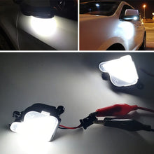 Load image into Gallery viewer, 2Pcs LED Car Front Under Side Mirror Light Puddle Lamps For Skoda Octavia 3 2 5E 1Z 2004-2020 Skoda Superb 3 2 B6 B8 2008-2021
