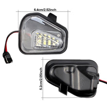 Load image into Gallery viewer, 2Pcs Car LED Side Rearview Mirror Floor Ground Lamp Puddle Welcome Light For VW Passat B7 CC Scirocco Jetta MK6 EOS Beetle R
