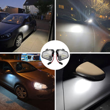 Load image into Gallery viewer, 2Pcs Car LED Side Rearview Mirror Floor Ground Lamp Puddle Welcome Light For VW Passat B7 CC Scirocco Jetta MK6 EOS Beetle R
