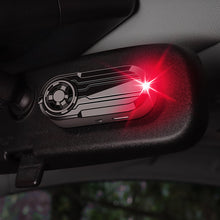 Load image into Gallery viewer, LED Car Solar Powered Wireless Anti-Theft Warning Light Caution Lamp with Air Freshener Alarm Fake Anti-theft Decorative Light
