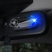 Load image into Gallery viewer, LED Car Solar Powered Wireless Anti-Theft Warning Light Caution Lamp with Air Freshener Alarm Fake Anti-theft Decorative Light
