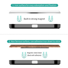 Load image into Gallery viewer, 1/2Pcs Car LED Door Lights Welcome Light Magnetic Control Auto Open Door Safe Anti-collision Emergency Signal Lamp

