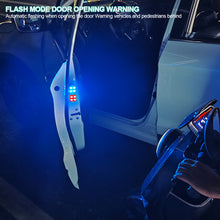 Load image into Gallery viewer, 1/2Pcs Car LED Door Lights Welcome Light Magnetic Control Auto Open Door Safe Anti-collision Emergency Signal Lamp
