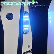 Load image into Gallery viewer, 1/2Pcs Car LED Door Lights Welcome Light Magnetic Control Auto Open Door Safe Anti-collision Emergency Signal Lamp
