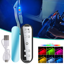 Load image into Gallery viewer, 1/2Pcs Car LED Door Lights Welcome Light Magnetic Control Auto Open Door Safe Anti-collision Emergency Signal Lamp
