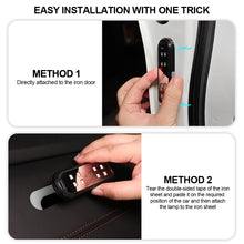 Load image into Gallery viewer, 1/2Pcs Car LED Door Lights Welcome Light Magnetic Control Auto Open Door Safe Anti-collision Emergency Signal Lamp
