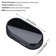 Load image into Gallery viewer, LED Car Solar Energy Wireless Anti-Theft Warning Light Caution Lamp Alarm Fake Anti-theft Flashing Decorative Light
