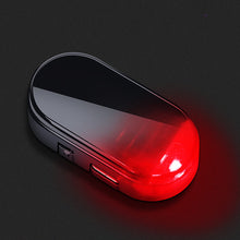 Load image into Gallery viewer, LED Car Solar Energy Wireless Anti-Theft Warning Light Caution Lamp Alarm Fake Anti-theft Flashing Decorative Light
