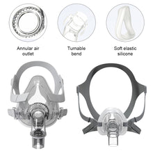 Load image into Gallery viewer, Respirator Oral and Nasal Mask Silicone Home Sleep Respirator Resmile Respirator Universal Headband Accessories Nasal Mask
