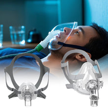 Load image into Gallery viewer, Respirator Oral and Nasal Mask Silicone Home Sleep Respirator Resmile Respirator Universal Headband Accessories Nasal Mask
