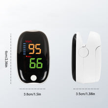 Load image into Gallery viewer, Finger Pulse Oximeter Finger Clip Heartbeat Pulse Oximeter Portable Heart Rate Spo Heart Rate Meter Monitor Without Battery
