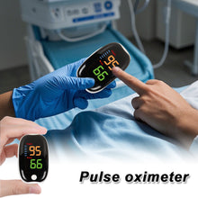 Load image into Gallery viewer, Finger Pulse Oximeter Finger Clip Heartbeat Pulse Oximeter Portable Heart Rate Spo Heart Rate Meter Monitor Without Battery
