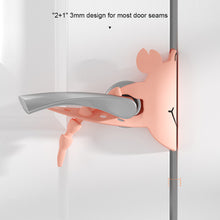 Load image into Gallery viewer, Door Closing Buffer Silent Lock Sleeve Bedroom Door Loose Not Tightly Attached Door Clip Pad Room To Prevent Wind Blowing Door Noise Pad
