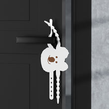 Load image into Gallery viewer, Door Closing Buffer Silent Lock Sleeve Bedroom Door Loose Not Tightly Attached Door Clip Pad Room To Prevent Wind Blowing Door Noise Pad

