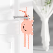 Load image into Gallery viewer, Door Closing Buffer Silent Lock Sleeve Bedroom Door Loose Not Tightly Attached Door Clip Pad Room To Prevent Wind Blowing Door Noise Pad
