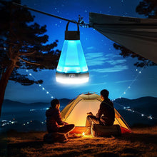 Load image into Gallery viewer, Portable Camping Light Portable LED Camping Light Outdoor Atmosphere Light Rechargeable Hanging Light
