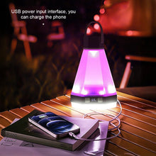 Load image into Gallery viewer, Portable Camping Light Portable LED Camping Light Outdoor Atmosphere Light Rechargeable Hanging Light
