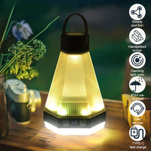 Load image into Gallery viewer, Portable Camping Light Portable LED Camping Light Outdoor Atmosphere Light Rechargeable Hanging Light
