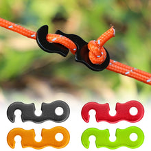 Load image into Gallery viewer, Outdoor Camping Tent Wind Rope Accessories Three Eye Adjustable Buckle Canopy Rope Pull Buckle
