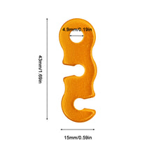 Load image into Gallery viewer, Outdoor Camping Tent Wind Rope Accessories Three Eye Adjustable Buckle Canopy Rope Pull Buckle
