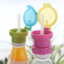 Load image into Gallery viewer, Children's Mineral Water Straw Cover Portable Drinking Tool Anti Choking Water Bottle Cover Water Bottle Conversion Nozzle Cap
