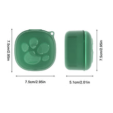 Load image into Gallery viewer, Baby Pacifier Box PP Storage Box Portable Dustproof Bite Music Storage Box Transparent Plastic Packaging Box
