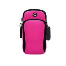 Load image into Gallery viewer, Universal Armband Sport Phone Case For Running Arm Phone Holder Sports Mobile Bag Hand for iPhone Xiaomi Huawei 6.5"
