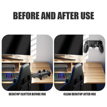 Load image into Gallery viewer, Wall Mounted Game Controller Bracket Bracket Base No Punching Required Controller Storage Rack for Nintendo Switch Pro Sony Xbox
