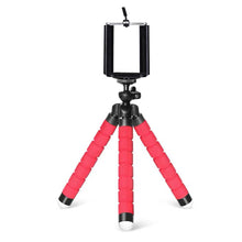 Load image into Gallery viewer, Universal Mobile Phone Holder Desk Stand Selfie Stick Mini Tripod Adjustable Home Bed Desktop Outdoor Mount Bracket Cell Phone
