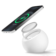 Load image into Gallery viewer, Ball Shape Magnetic Silicone Charging Desk Holder Stand for Magsafe IPhone 13 14 Pro Macsafe Charger Dock Station Accessories
