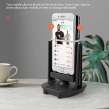 Load image into Gallery viewer, Desk Walking Swing Shaker Mobile Phone Stand Holder Pedometer Brush Stepper For Phone Wiggler Counter For iPhone Samsung Xiaomi
